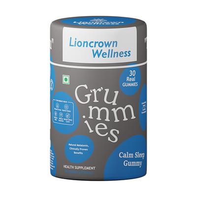 Lioncrown Wellness Grummies Calm Sleep Gummy - Strawberry 30's - Multi-Vitamins
