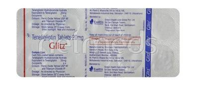 Glitz 20mg Tablet 10'S - Diabetes-Ant