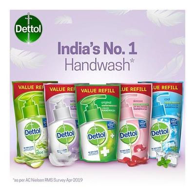 Dettol pH Balanced Handwash - Sensitive (Pack of 3 x 175 ml) - Hand Wash & Soaps