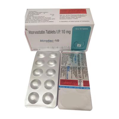 ATRODAC 10 Tablet 10's - High Cholesterol-Dys