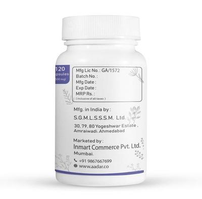 aadar yuva-fit capsules (pack of 2 x 120's) + Free 50 ml Hand Sanitizer - Hand Sanitizer