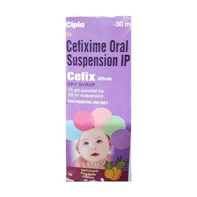CEFIX PINEAPPLE Dry Syrup 30ml - Bacterial Infections-Cep