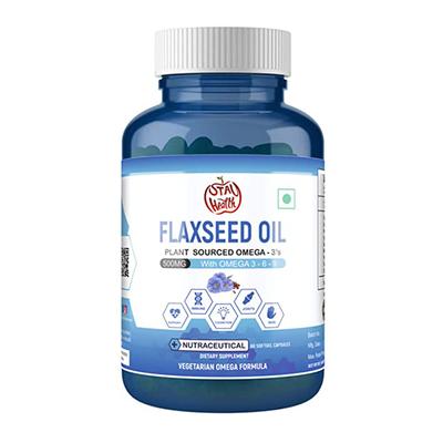 iStayHealthy Flaxseed Oil Vegetarian Softgel Capsule 60's - Vital Health