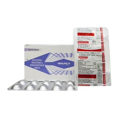 HEALPIL P Tablet 10's - Pain relief-Nsa