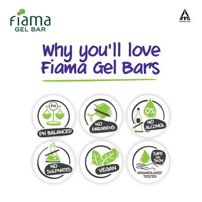Fiama Lemongrass & Jojoba Gel Soap 125 gm - Soaps