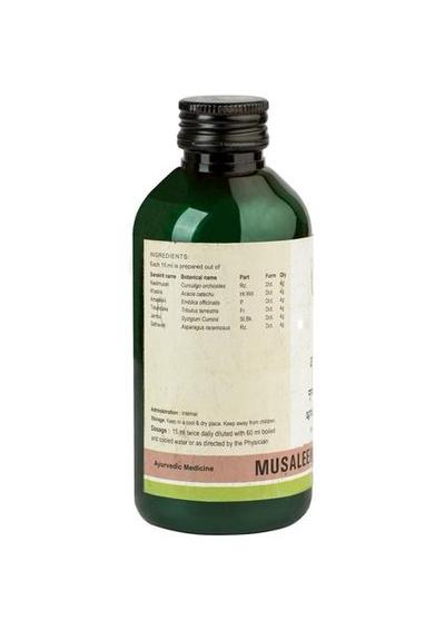 Kerala Ayurveda Musaleekhadiradi Kwath 200 ml - Speciality Medicines