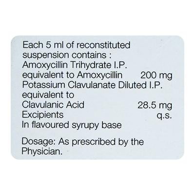 Amoxyclav DS 200/28.5mg Oral Suspension 30ml - Bacterial Infections-Pen
