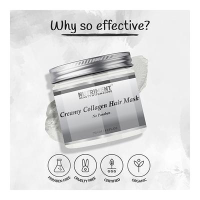 Nutriment Creamy Collagen Hair Mask 250 gm - Hair Masks & Packs