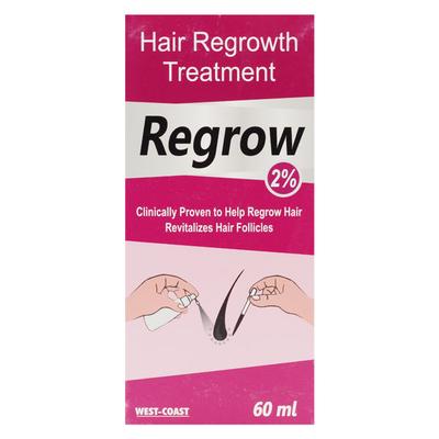 Regrow 2% Solution 60ml - Hair Loss-Oth