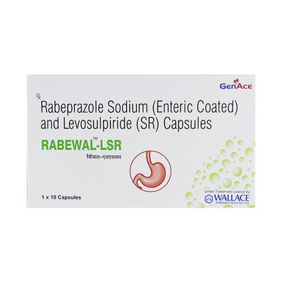 RABEWAL LSR Capsule 10's - Gastro Intestinal Motility Disorders-GIT
