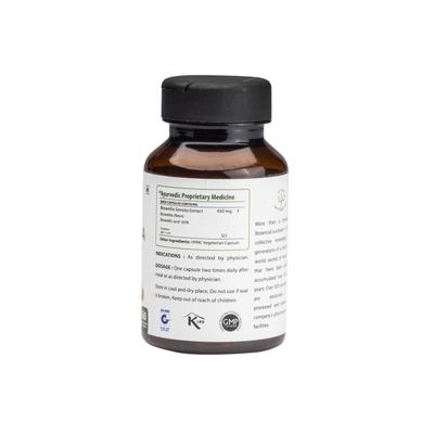 Bixa Botanical Boswellia Vegetarian Capsule 60's - Pure Herbs
