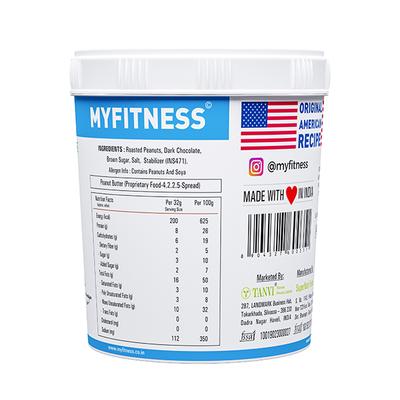 Myfitness Chocolate Peanut Butter - Smooth 1250 gm - Nutritional Bars