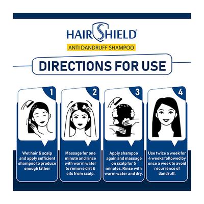 HAIR SHIELD NEW ANTI DANDRUFF Shampoo 100ml - Fungal Infections-Taa