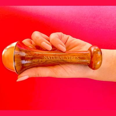 Natural Vibes Kansa Face Massage Wand + Free Gold Ayurvedic Beauty Oil - Perfumes (Edt/Edp)