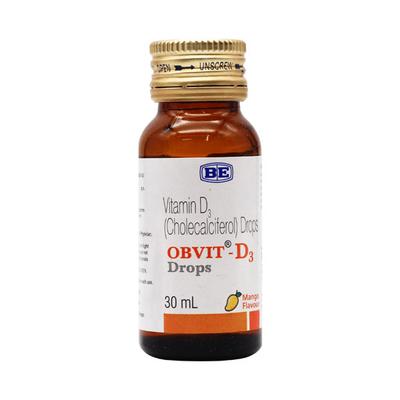 OBVIT D3 Drops 30ml - Supplements-Vit