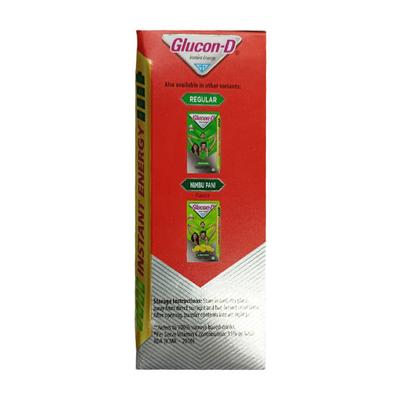 Glucon-D Instant Energy Powder - Tangy Orange (Refill) (75 gm + Free 50 gm + Sipper) - Energy Drinks
