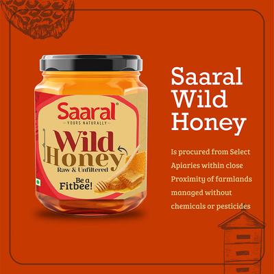 Saaral Wild Honey 400 gm - Honey