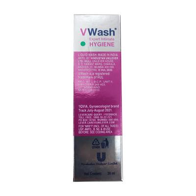 Vwash Expert Intimate Hygiene pH 3.5 Liquid Wash 20 ml - Intimate Hygiene