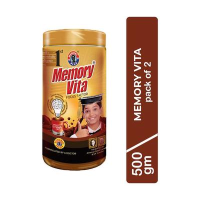 Memory Vita Granules (Pack of 2 X 500gm) 1's - Speciality Medicines