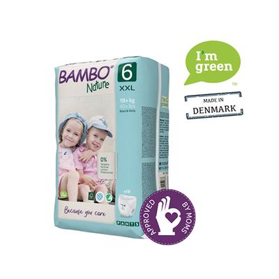 Bambo Nature Pant Diapers with Wetness Indicator - XXL (6) 90's - Diapers & Wipes