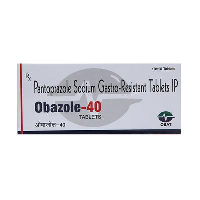 OBAZOLE 40 Tablet 10's - Ulcer/Reflux/Flatulence-Aaa