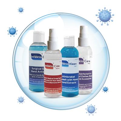 Infekto Travel Safety Kit of Disinfectants - Others