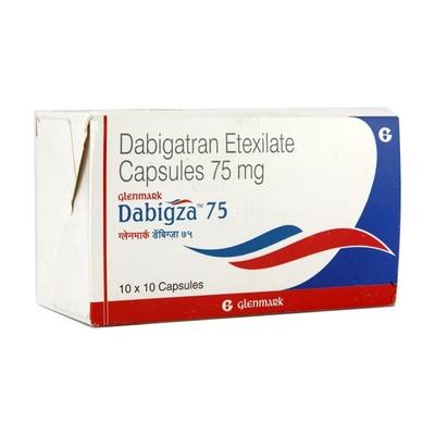 Dabigza 75mg Capsule 10'S - Blood Clot-Ant