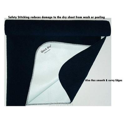 Quick Dry Baby Bed Protector - Over Locked Stitched - Baby Bedding