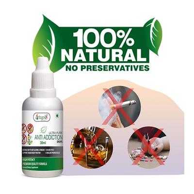 Vringra Ultra Pure Anti Addiction Drops 30 ml - Nicotine Gums/Lozenges