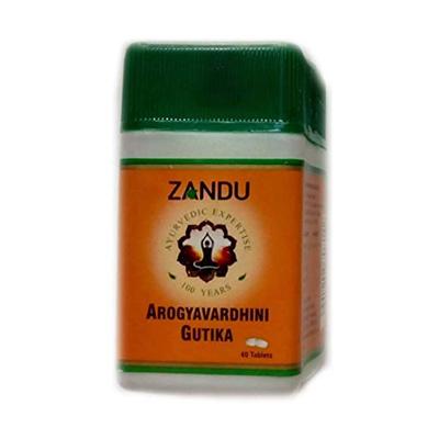 Zandu Arogyavardhini Gutika Tablet 40's - Speciality Medicines