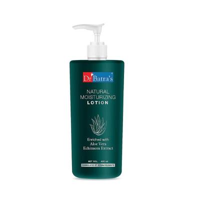 Dr Batra's Natural Moisturizing Lotion - Echinacea & Aloe Vera (Pack of 3 x 400 ml) - Lotions & Creams