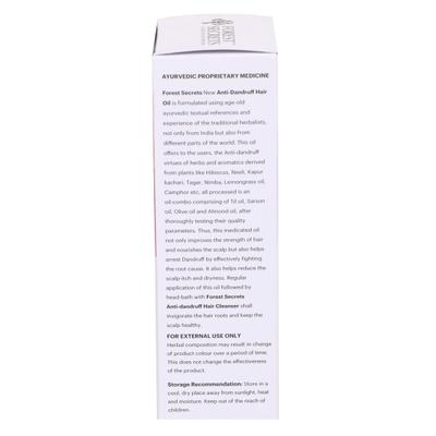 Forest Secrets Anti-Dandruff Hair Oil 200 ml - Hair Oils