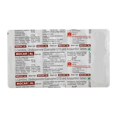 Mocar AL Tablet 10'S - Supplements-Sup