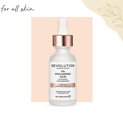 Revolution Skincare Plumping and Hydrating Serum - 2% Hyaluronic Acid 30 ml - Face Serum