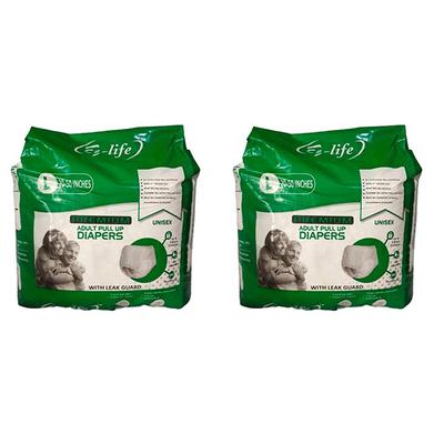 Ez-life Premium Adult Pull Up Diapers (L) (Pack of 2 x 10's) - Adult Diapers & Pads