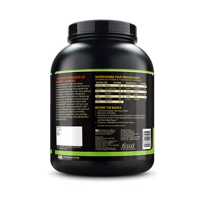 Optimum Nutrition (ON) Serious Mass Powder - Chocolate Flavour 6 lb - Workout Essentials