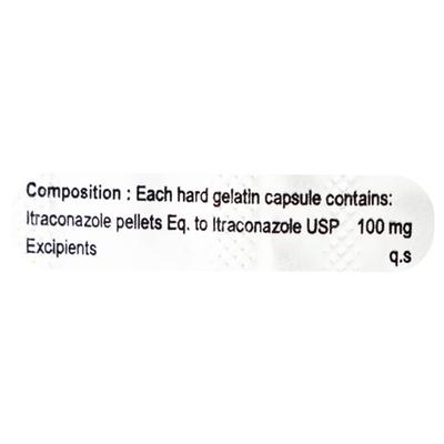 EUKARIT 100 Capsule 4's - Fungal Infections-Anf