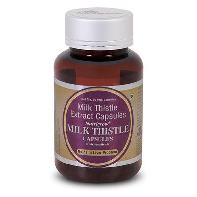 Nutrigrow Milk Thistle Capsule 30's - Vital Health