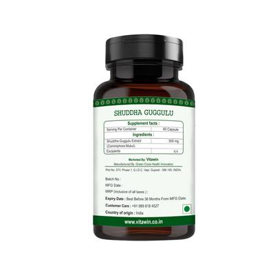 Vitawin Shuddha Gugulu Capsule 60's - Weight Loss