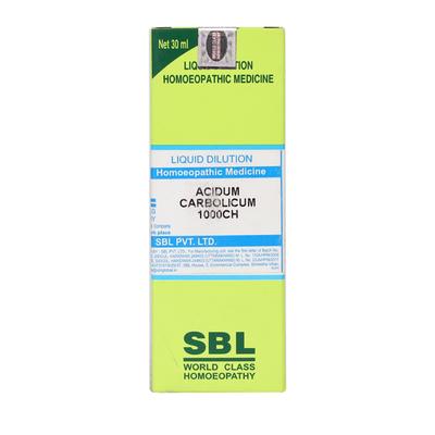 SBL Acidum Carbolicum 1M Liquid 30 ml - Dilutions