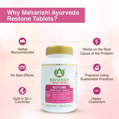 Maharishi Ayurveda Restone Tablet 120's - Speciality Medicines