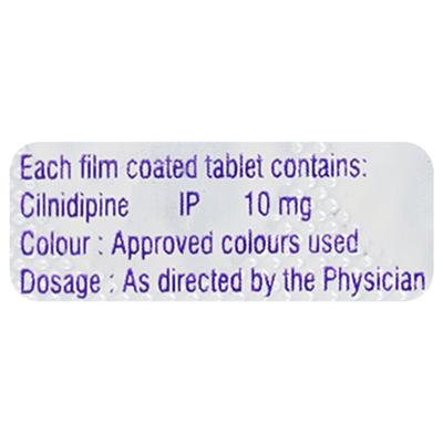 CILDIART 10mg Tablet 10's - Hypertension-Cal