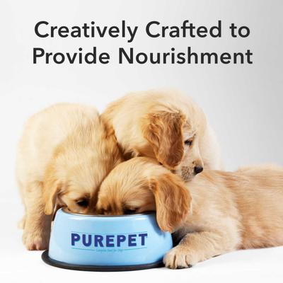 Purepet Wet Dog Food, Chicken and Vegetable Chunks in Gravy, 15 Pouches (15 x 70g) 1050 gm - Petfood