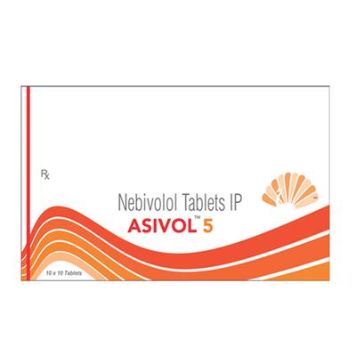 ASIVOL 5mg Tablet 10's - Hypertension-Bet