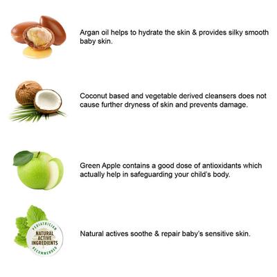 Donum Naturals Baby Combo (Moisturising Lotion 220 ml + Moisturising Cream 60 gm + Tear Free Shower Cream 220 ml) - Creams, Lotions & Oils