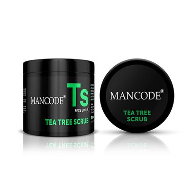 Mancode Face Scrub - Tea Tree 100 gm - Face Scrubs