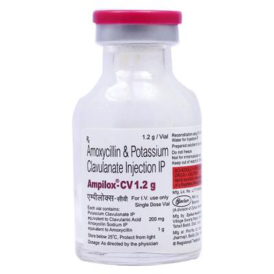 AMPILOX CV 1.2gm Injection 1's - Bacterial Infections-Pen