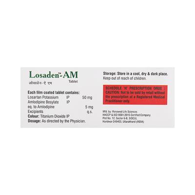 LOSADEN AM Tablet 10's - Hypertension-Ana