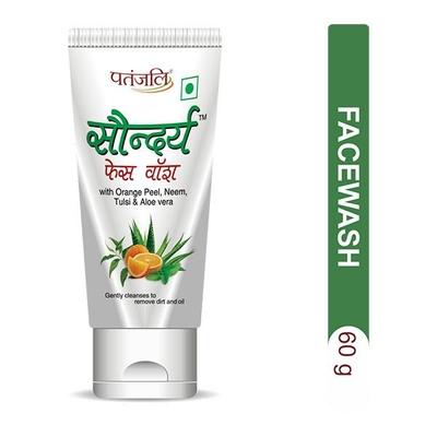 Patanjali Saundarya Face Wash 60 gm - Face Wash & Cleansers