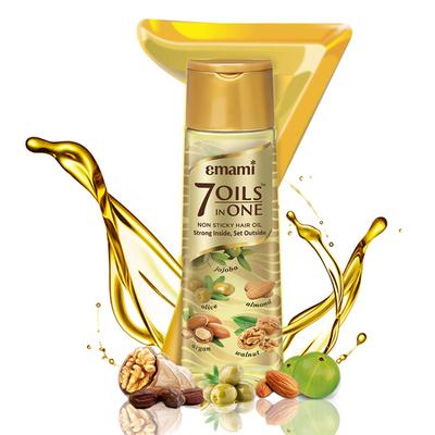 Emami 7 Oils In One Non-Sticky Hair Oil 100 ml - Hair Oils